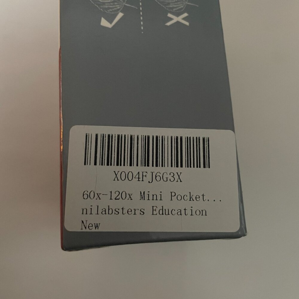 Lakwar Mini Pocket Microscope 60X-120X - Picture 3 of 5